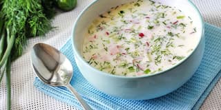 Окрошка на айрані
